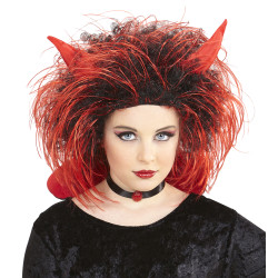 Paruka čert s rohy dětská